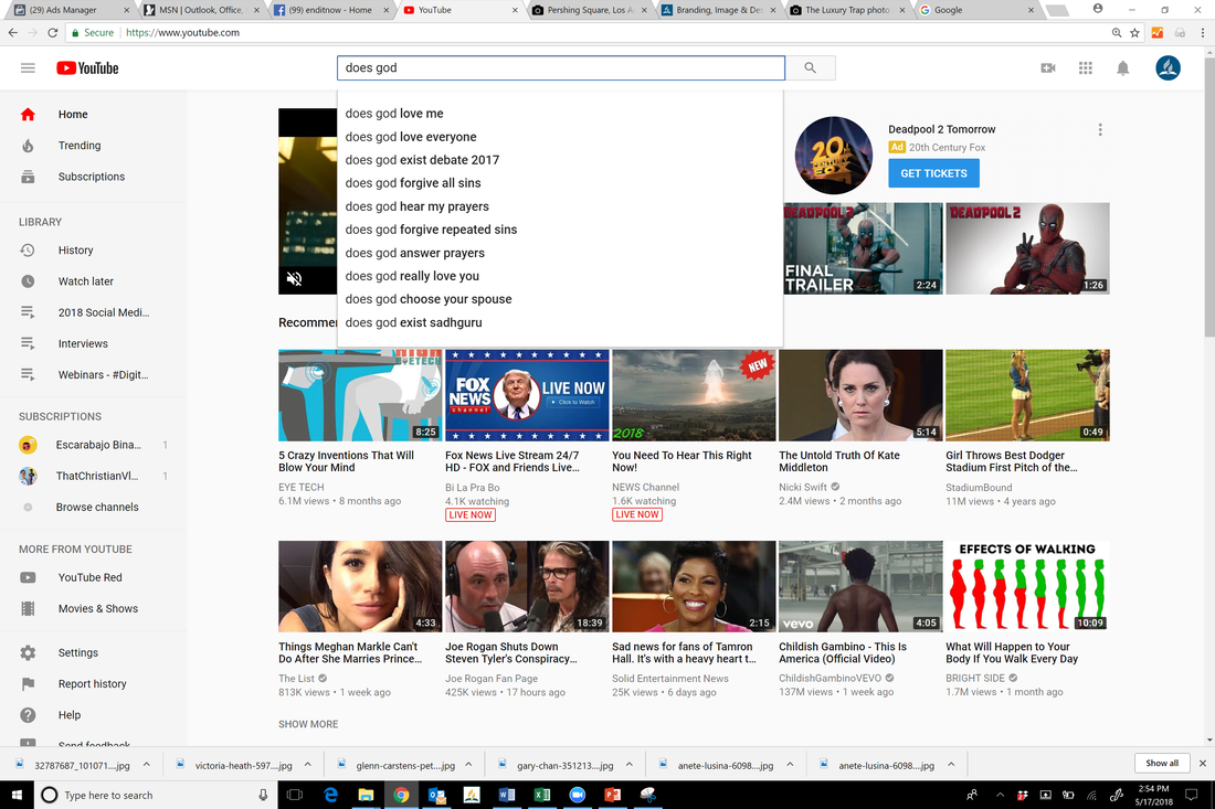 YouTube Searches Picture