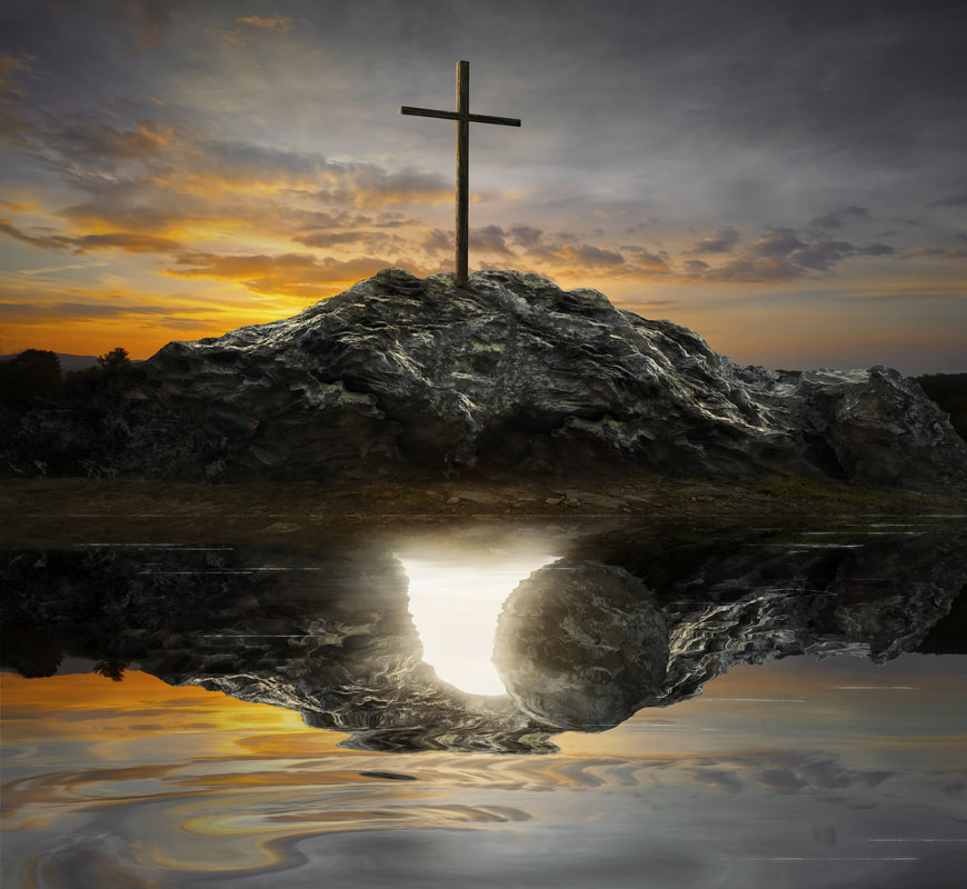 Where is Your God Now? Cross and empty tomb.