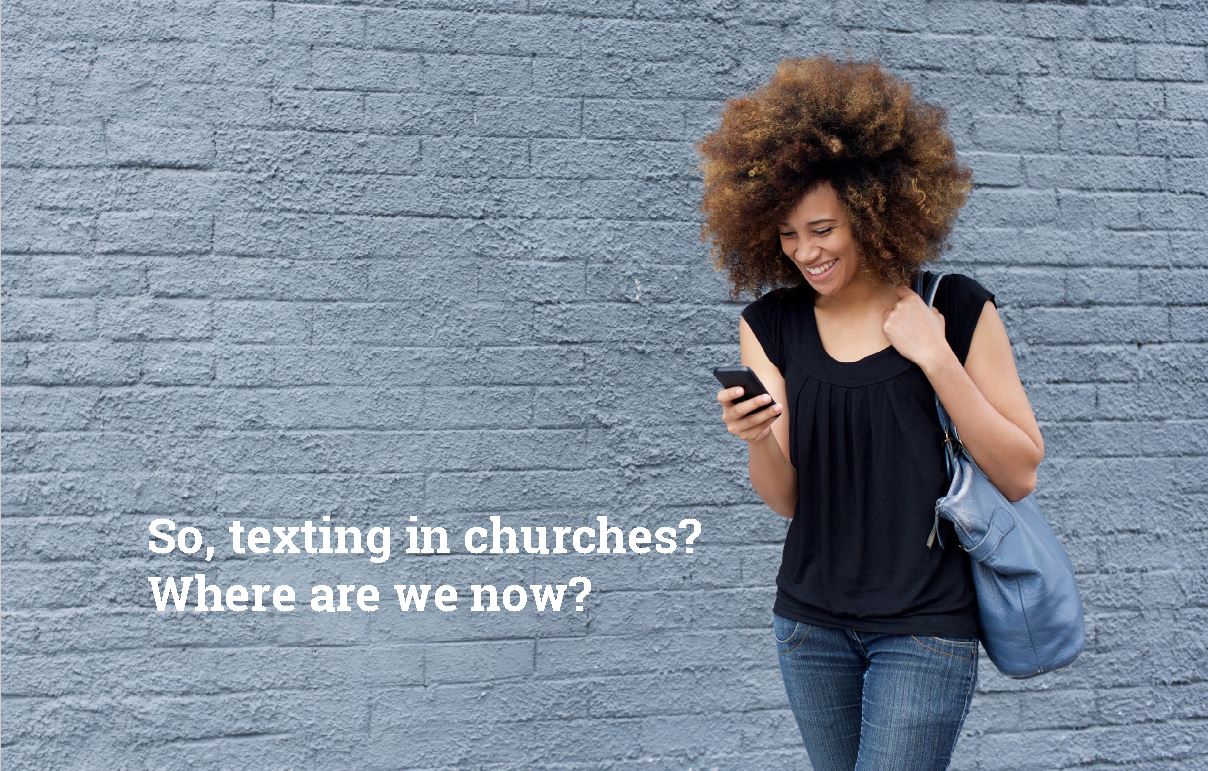 Texting in Churches Image